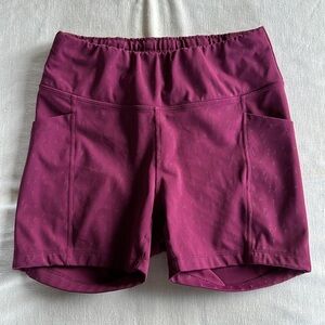 Oiselle Women's Athletic Shorts in Purple